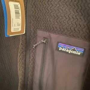 Patagonia Dark Fleece Jacket with Zip Pocket